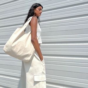 OAK + FORT Casual Canvas Tote